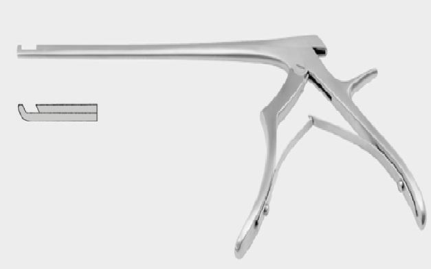Кусачки (ронжери) ФЕРІС-СМІТ-КЕРІСОН (FERRIS-SMITH-KERRISON) 40° 2 мм (mm)/25,0 см (cm), вигнуті вгору